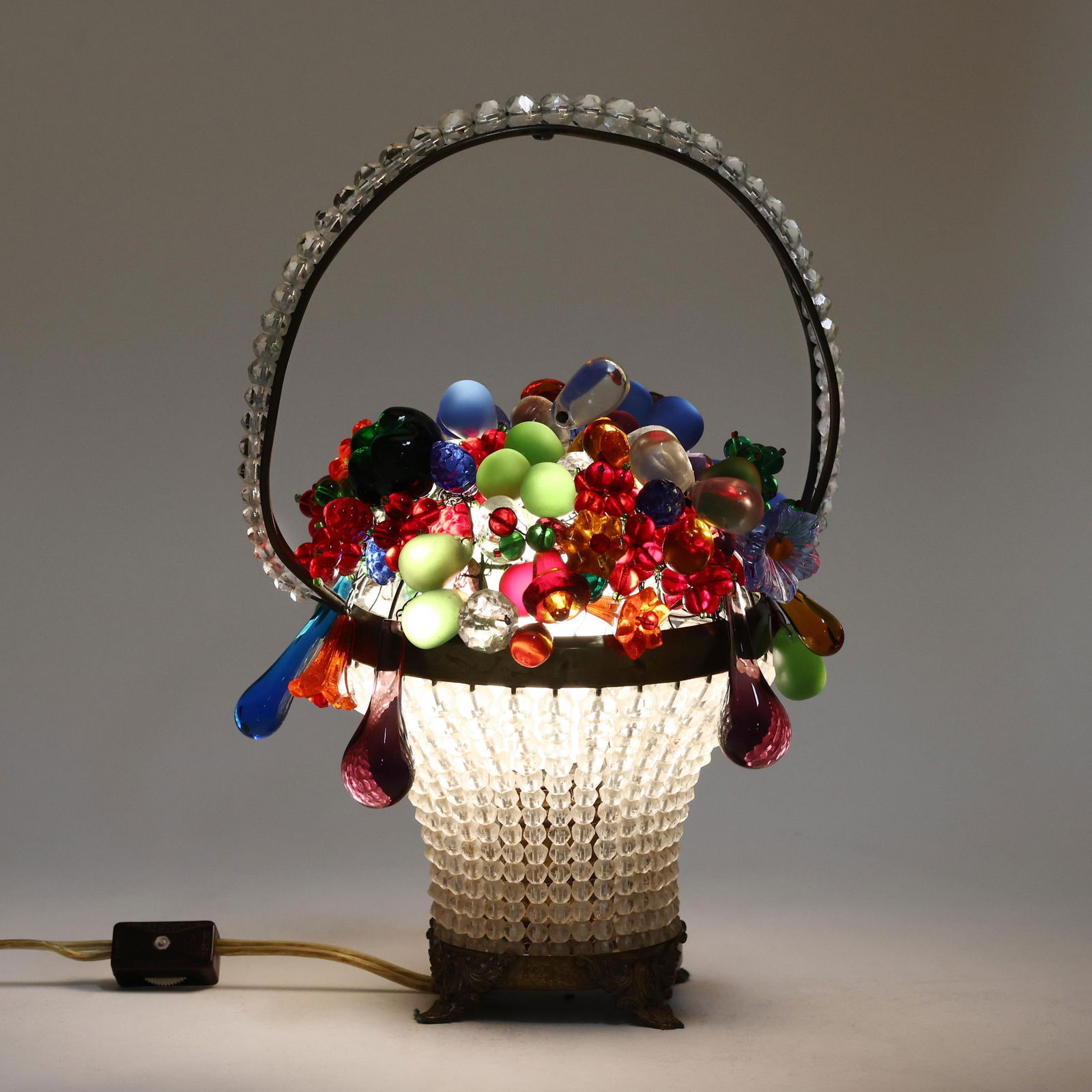 CZECHOSLOVAKIAN GLASS FRUIT
