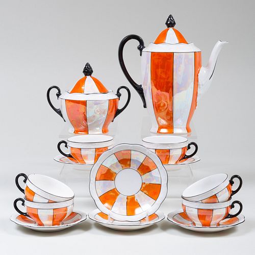 CZECHOSLOVAKIAN LUSTER GLAZED