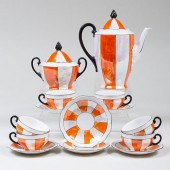 CZECHOSLOVAKIAN LUSTER GLAZED