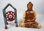 D. ANDREA CLOCK SCULPTURE AND
