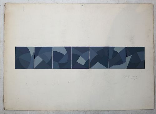D. COSELL: HORIZONTAL PAINTINGD.