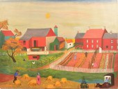 D. ELLINGER OIL ON CANVAS OF A