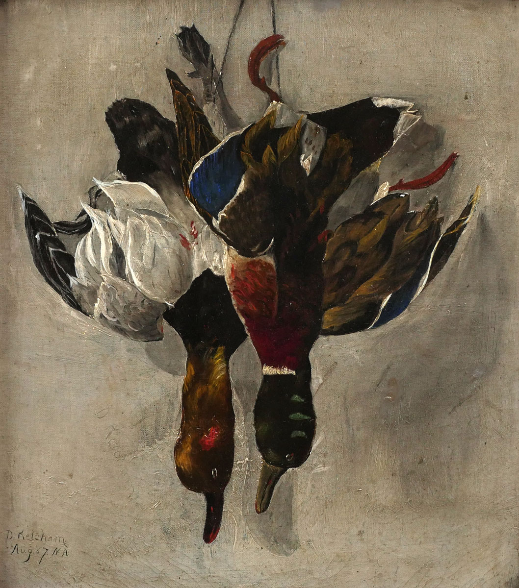 D. KETCHAM STILL LIFE PAINTING OF