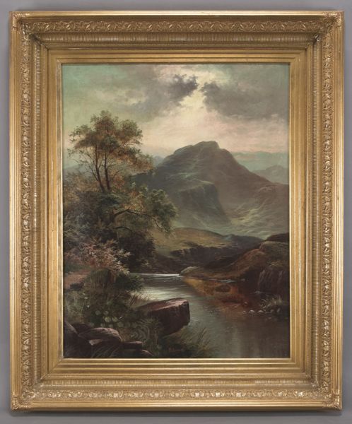 D. Laurence oil painting on