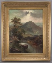 D. Laurence oil painting on ca