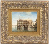 D. LEONARD "VENICE" OIL ON PAN