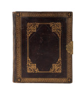 D. ROBERTS, LEATHER BOUND SKET