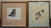 D. ROTHERMEL, KITTEN AND LADY
