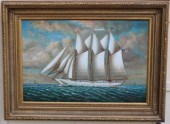 D. TAYLER (20TH C) OIL PAINTIN
