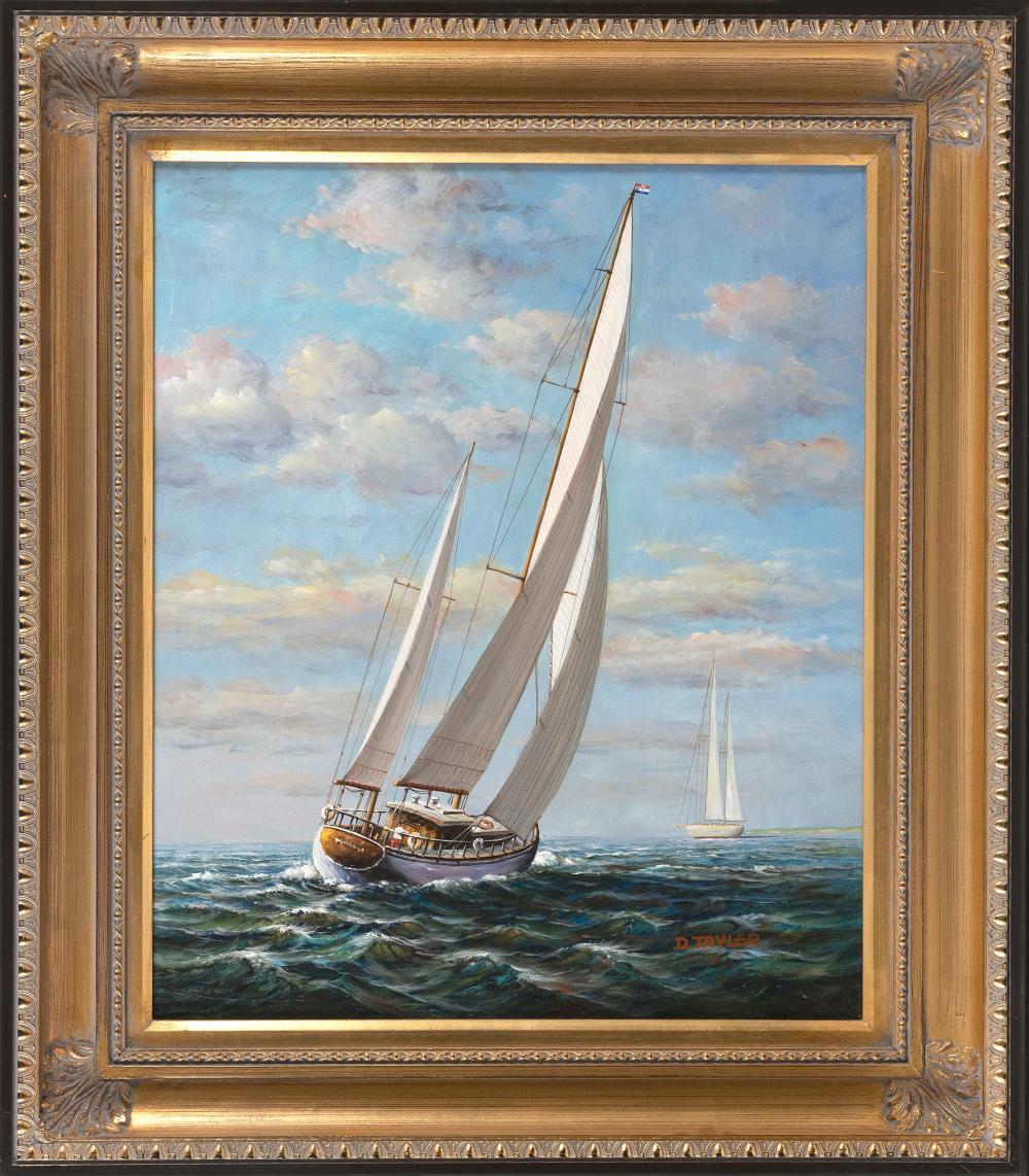 D. TAYLER (CONTEMPORARY,), TWO