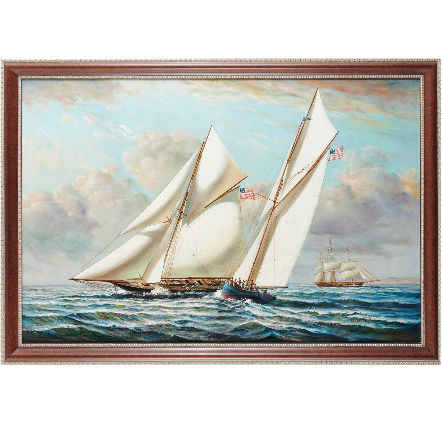 D. TAYLER, MARITIME PAINTING D.