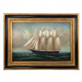 D. TAYLER. THREE MASTED SCHOON