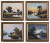 D.A. FISHER FOUR PASTELSD.A. F