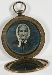 Daguerreian Locket Featuring P
