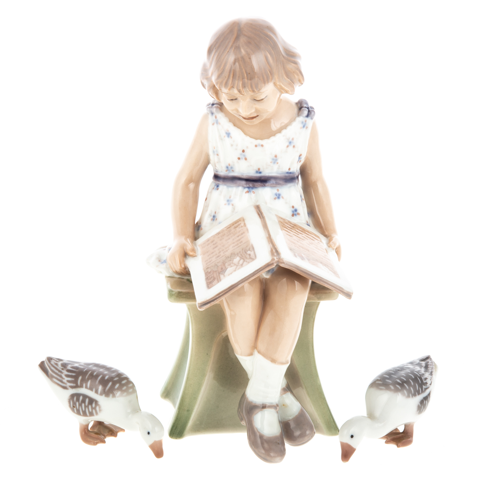DAHL-JENSEN GIRL READING & TWO