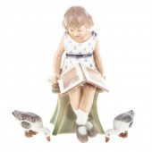 DAHL-JENSEN GIRL READING & TWO