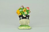 DAISY AND MIXED FLOWERS IN URN