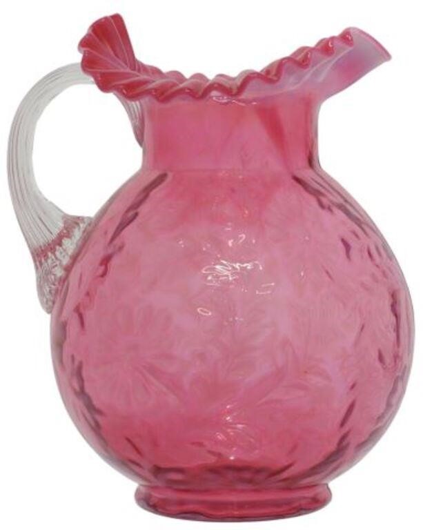 DAISY & FERN CRANBERRY OPALESCENT