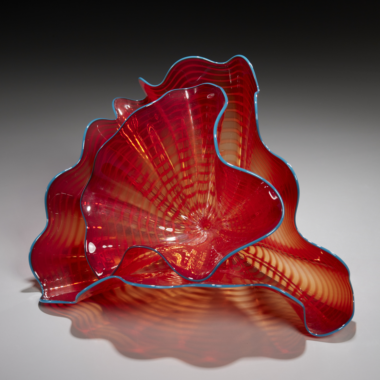 DALE CHIHULY, 2-PIECE PERSIAN