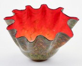 DALE CHIHULY (B. 1941) CARMINE