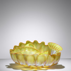 Dale Chihuly (b. 1941) Yellow