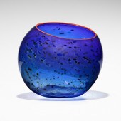 Dale Chihuly. Cobalt Blue Bask