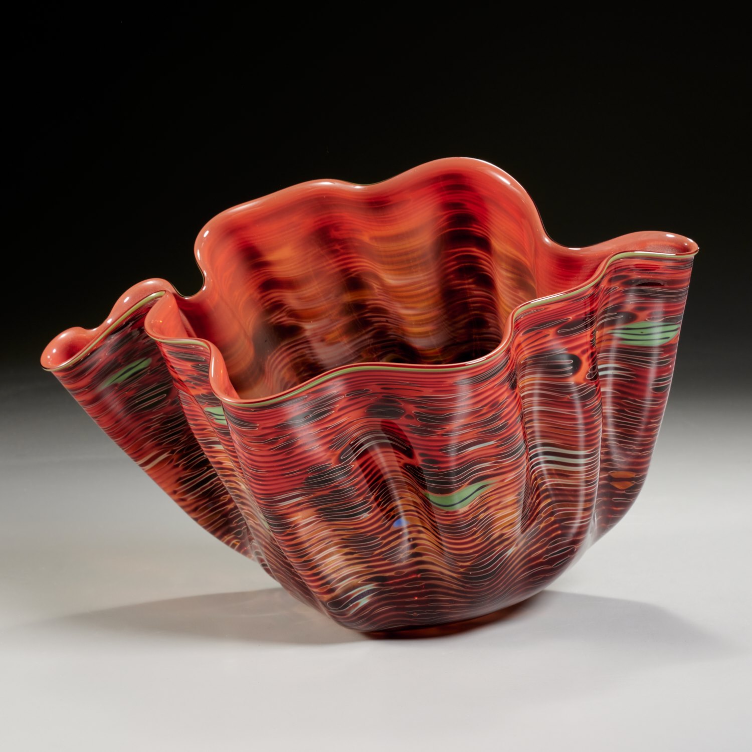 DALE CHIHULY, MACCHIA GLASS VASE