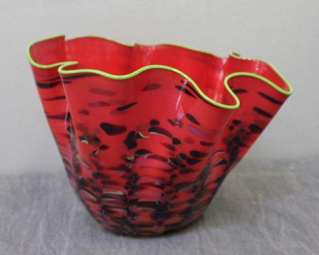 DALE CHIHULY Macchia Vase.With