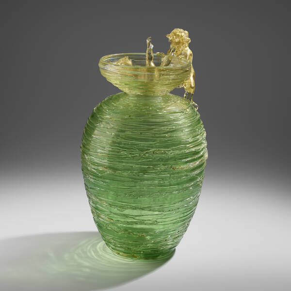 Dale Chihuly. May Green Putti