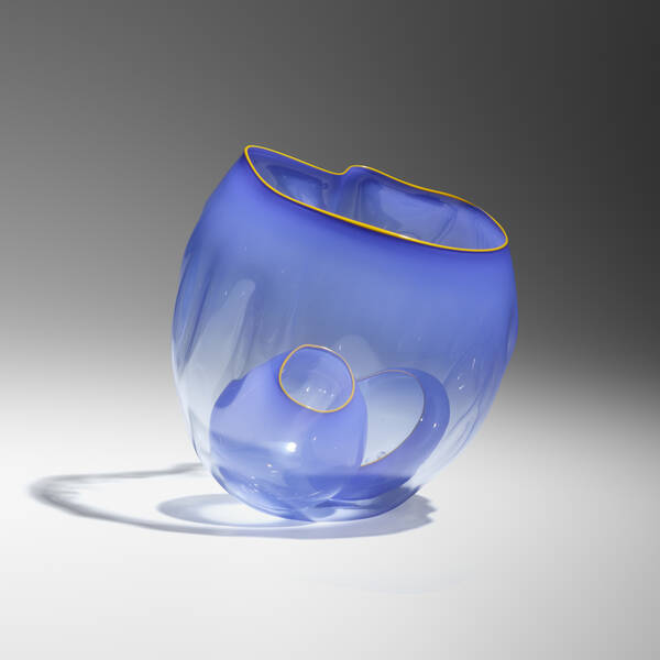 Dale Chihuly. Paris Blue Basket