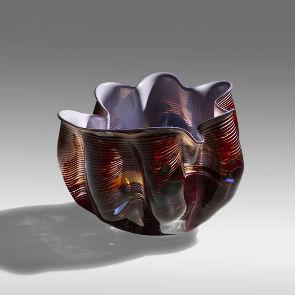 Dale Chihuly. Purple Macchia. 1982,