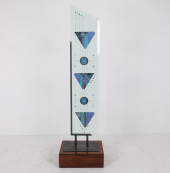 DALE EGGERT (20TH C.) GLASS SC