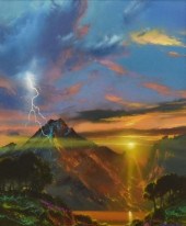 DALE TERBUSH (B.1948) STORM LA