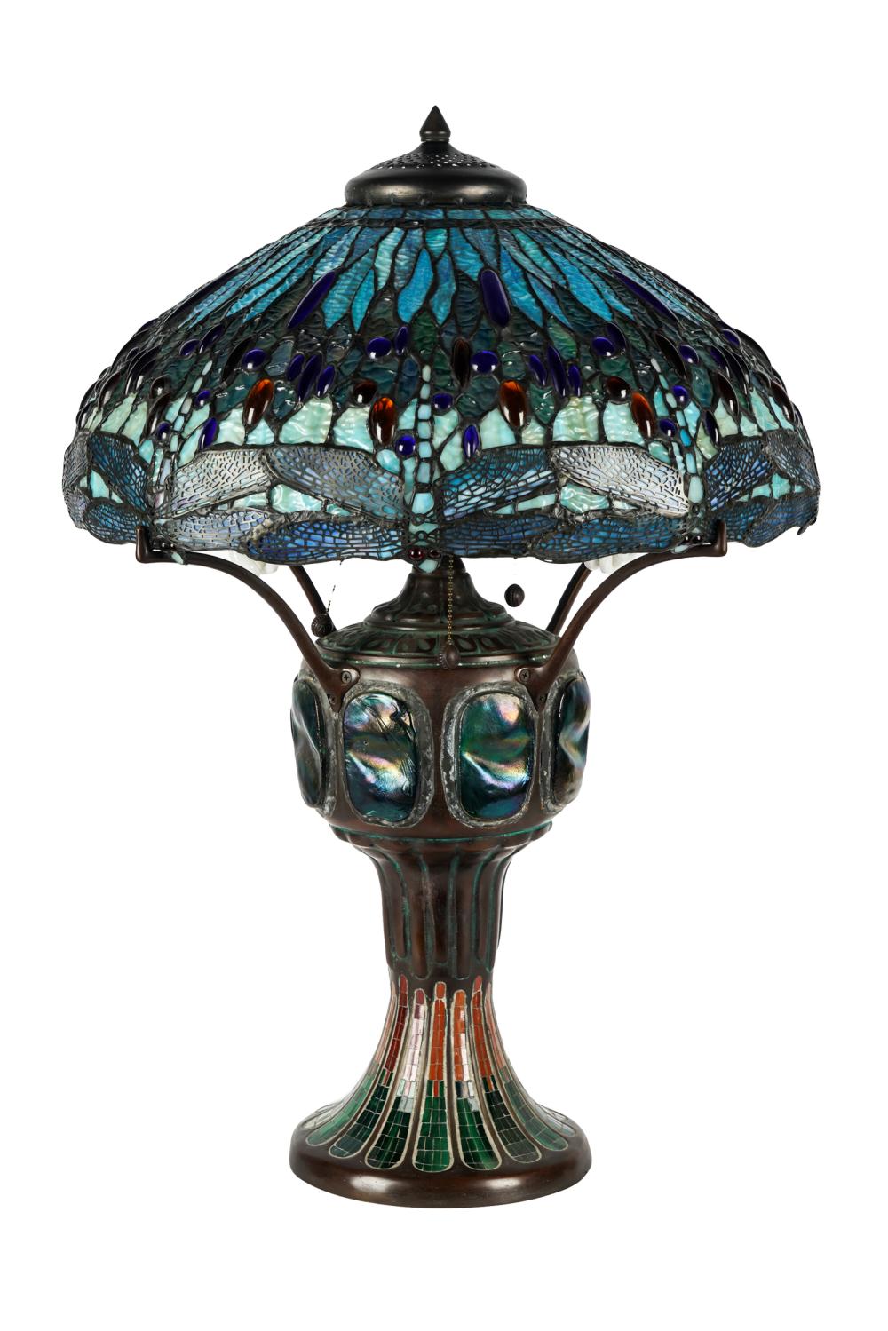 DALE TIFFANY-STYLE DRAGONFLY
