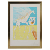 DALI 1904-1989 BURNING GIRAFFE