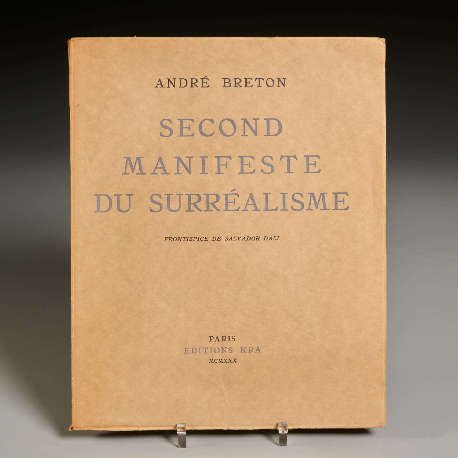 [DALI] BRETON, SECOND MANIFESTE