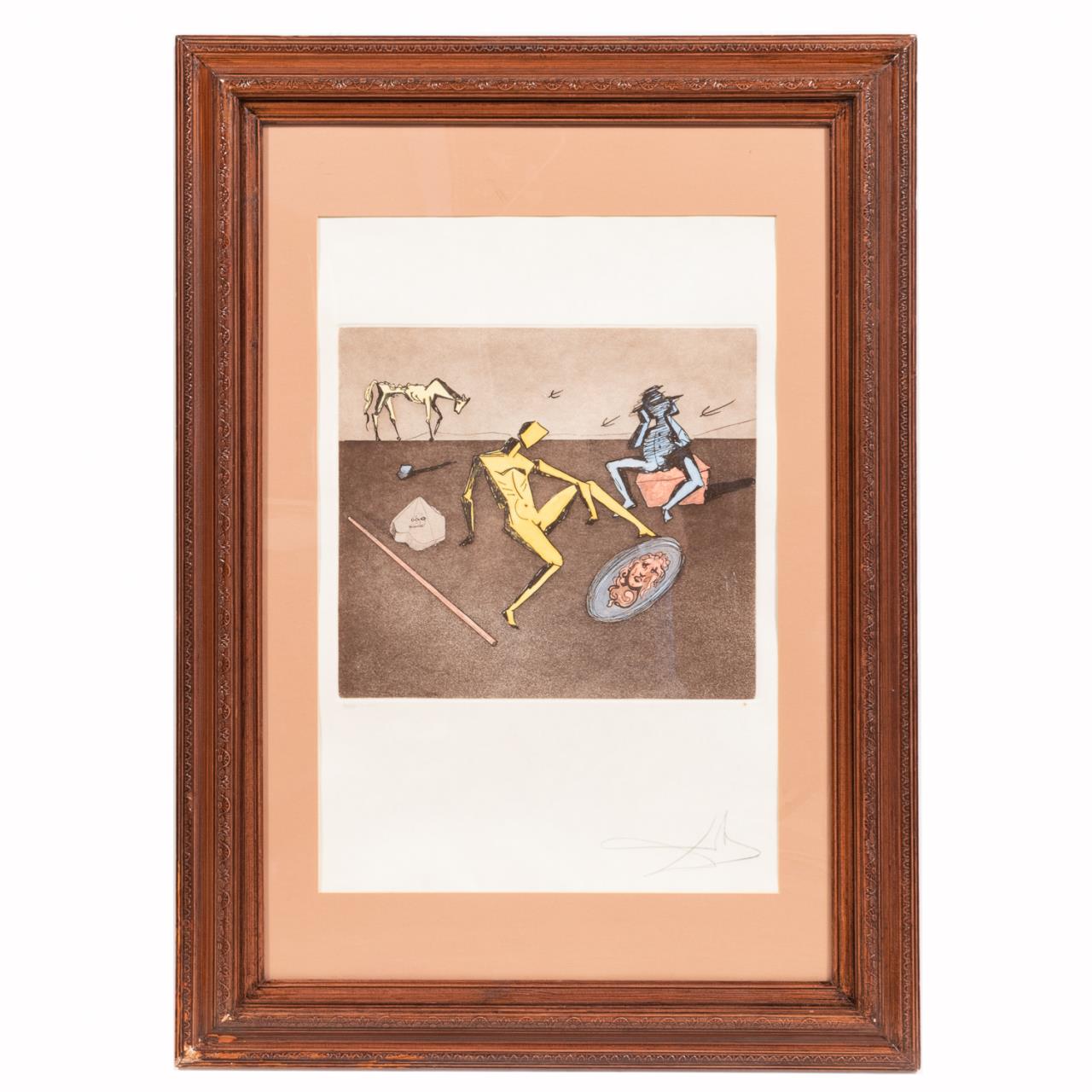 DALI, ETCHING FROM MAN OF LA MANCHA