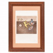 DALI, ETCHING FROM MAN OF LA M
