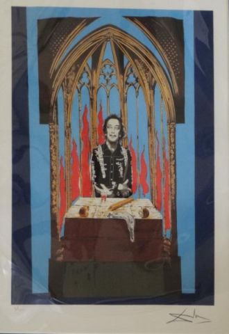 DALI. Lithograph ''Dali's