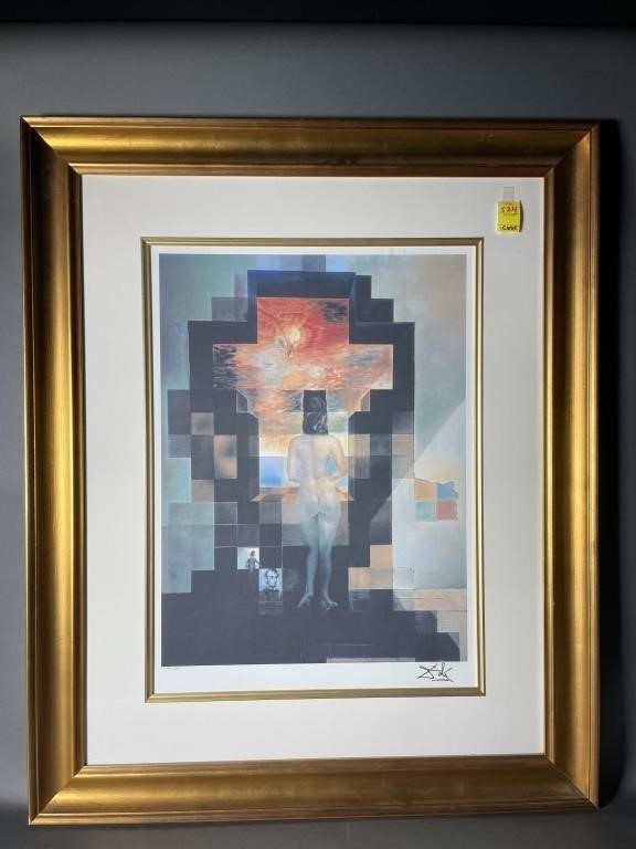 DALI PRINT LINCOLN IN