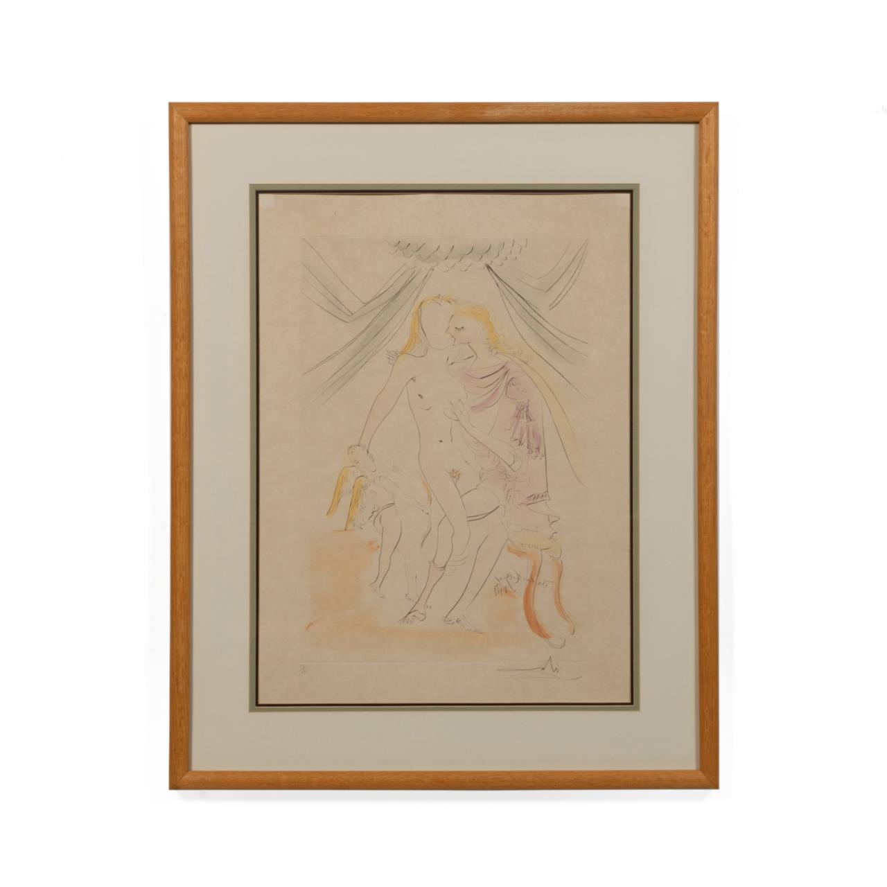 DALI "VENUS, MARS ET CUPIDON"