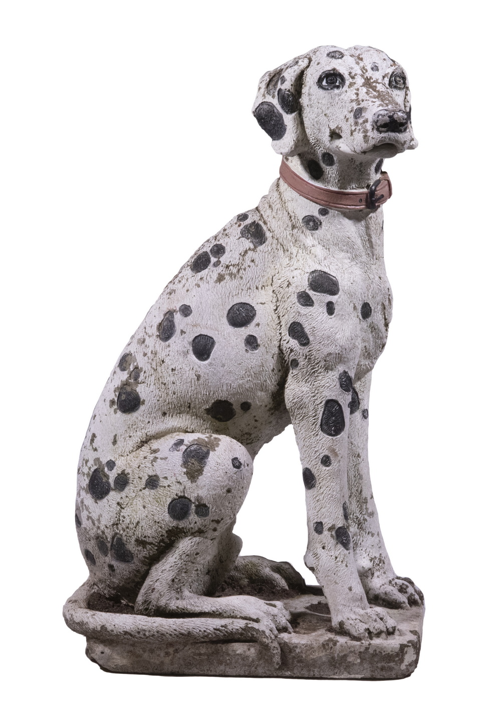 DALMATIAN GARDEN STATUE Painted