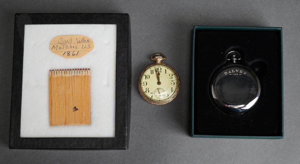 DALVEY COMPASS, WALTHAM GOLD FILLED