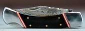 Damascus Blade Folding KnifeWi