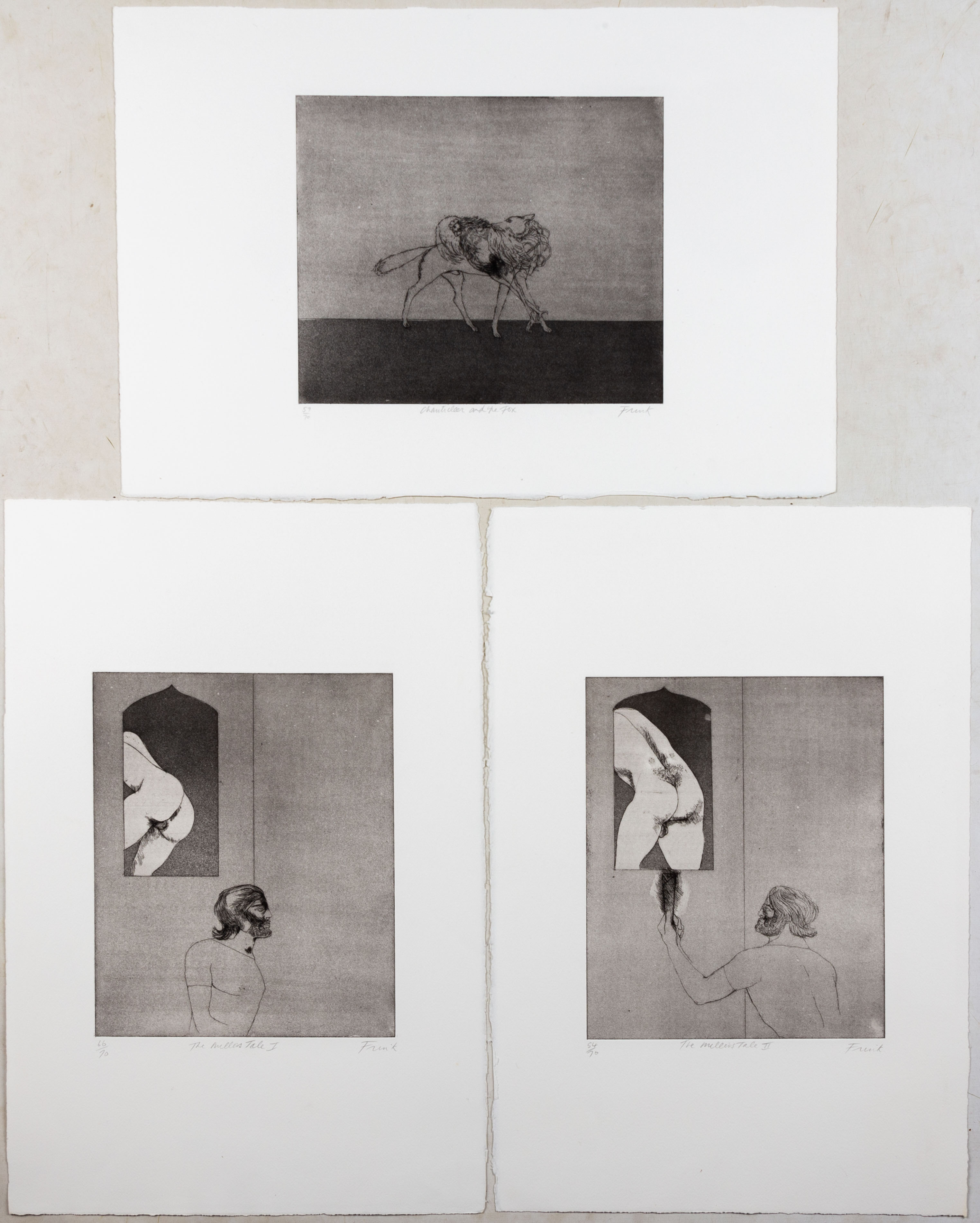 DAME ELISABETH FRINK (3) WORKS FROM