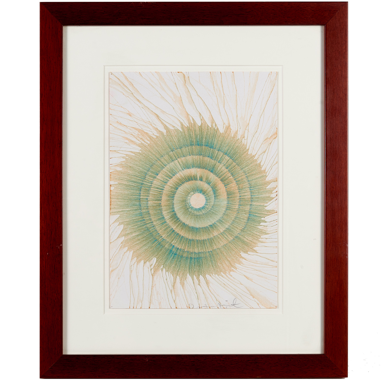 DAMIEN HIRST, ACRYLIC ON PAPER,