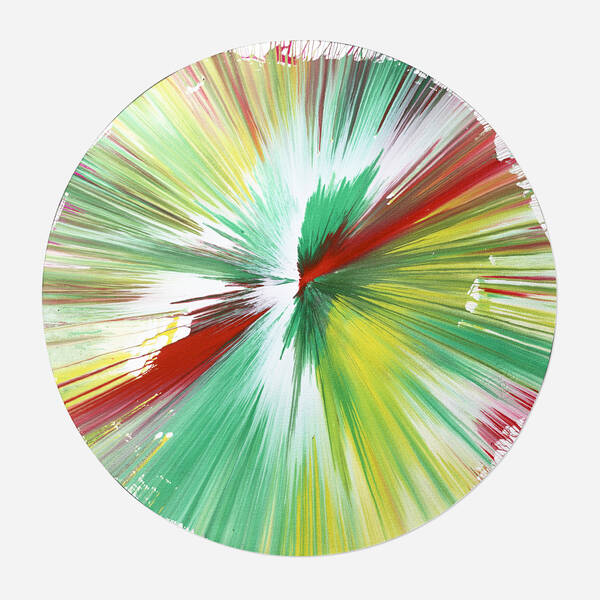 Damien Hirst b.1965. Circle Spin