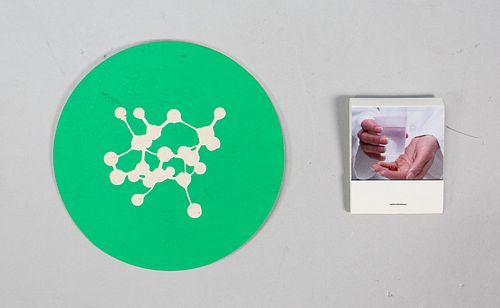 DAMIEN HIRST PHARMACY MATCHBOOK AND