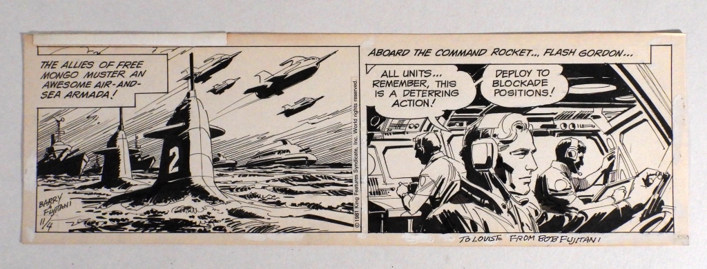 DAN BARRY BOB FUJITANI FLASH GORDON
