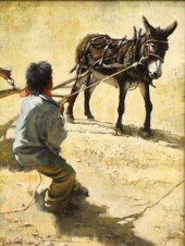 DAN BODELSON (B.1949) WESTERN